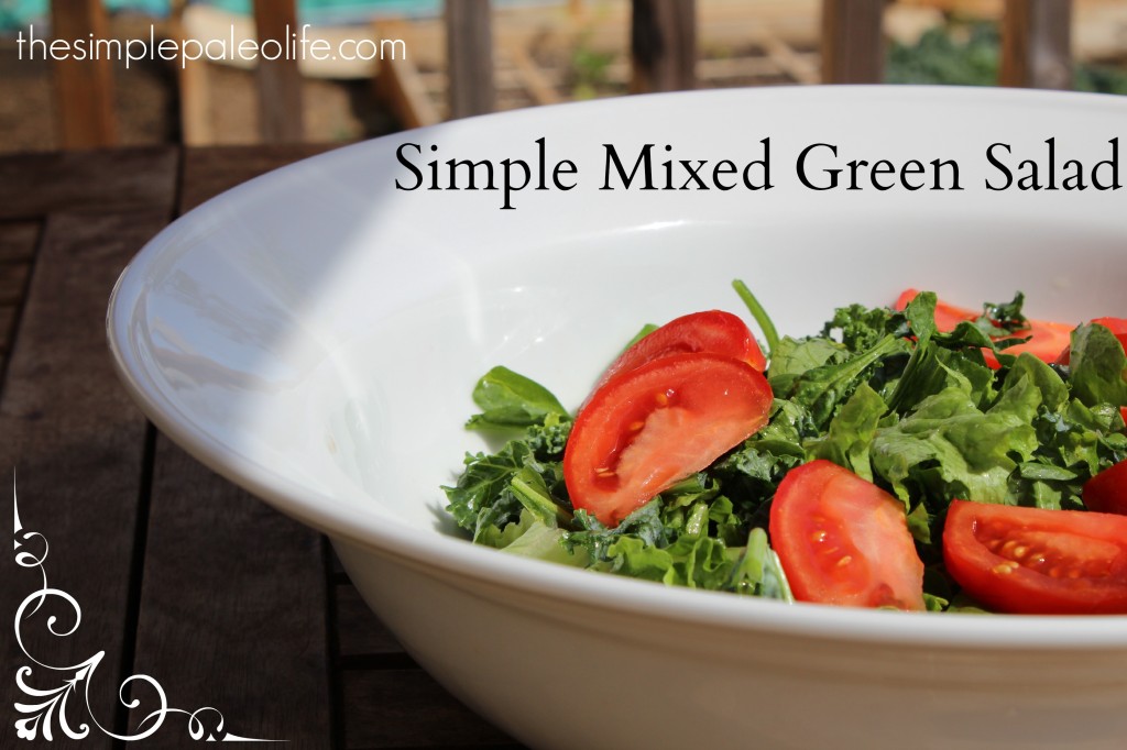 mixed green salad