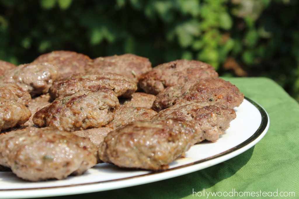 paleo beef breakfast sausage