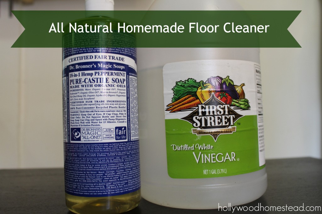 homemade floor cleaner