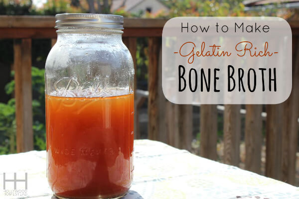 How to Make Gelatin Rich Bone Broth