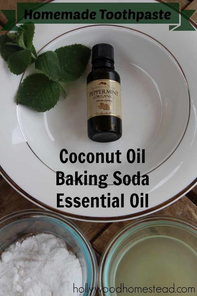 coconut oil and bicarb toothpaste