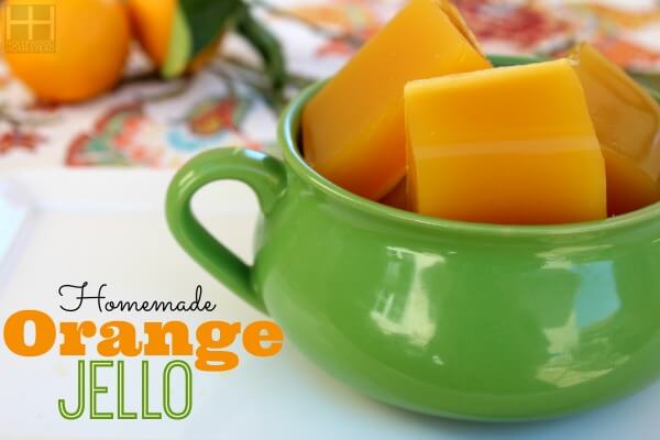 Homemade Orange Jello Recipe