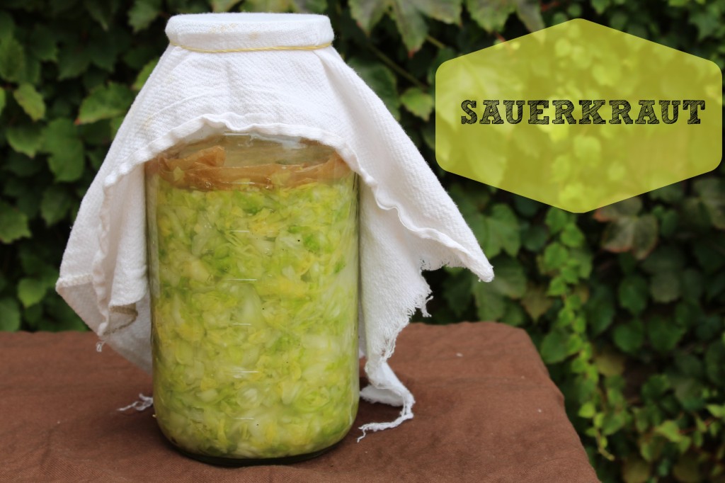 homeade sauerkraut