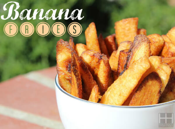 Banana Fries Paleo Style