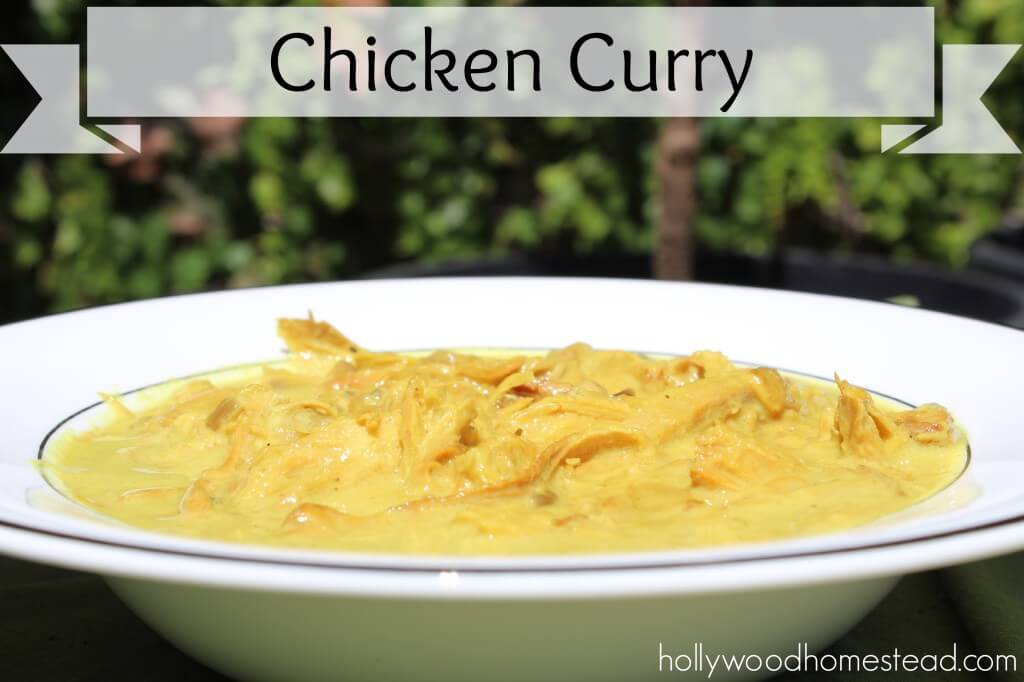 paleo chicken curry