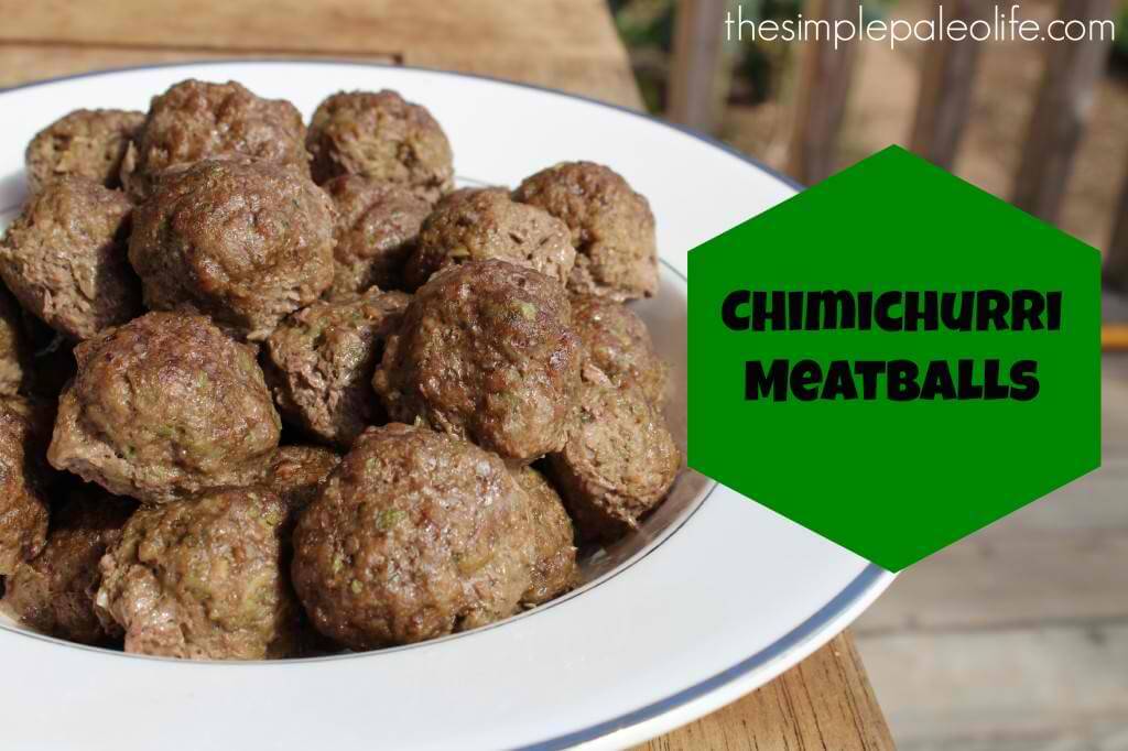 Chimichurri Meatballs Recipe