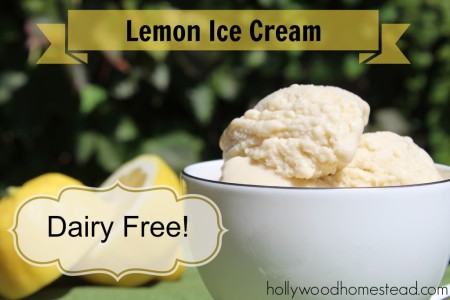 paleo lemon ice cream