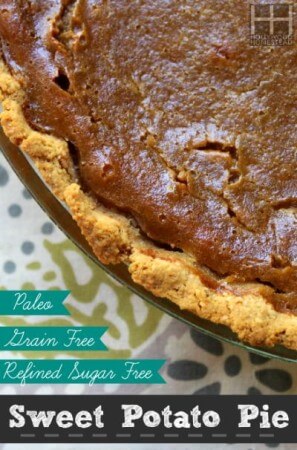 Paleo Sweet Potato Pie - Hollywood Homestead