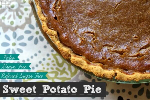 Paleo Sweet Potato Pie - Hollywood Homestead