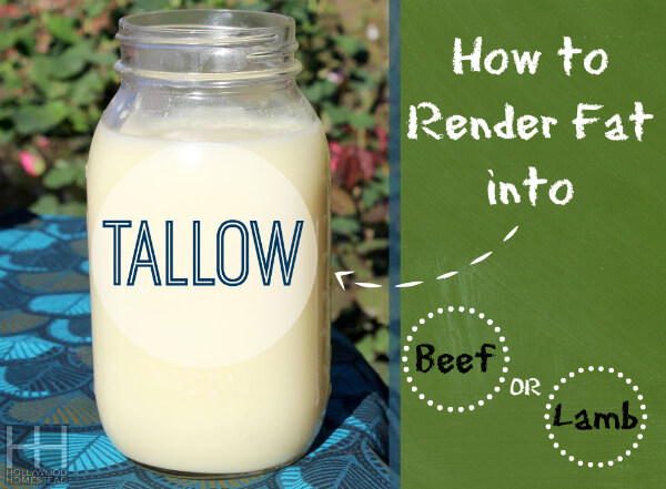 Rendering Fat Into Tallow