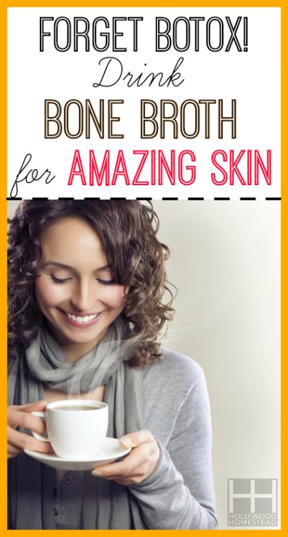 Drink Bone Broth for Amazing Skin Vertical