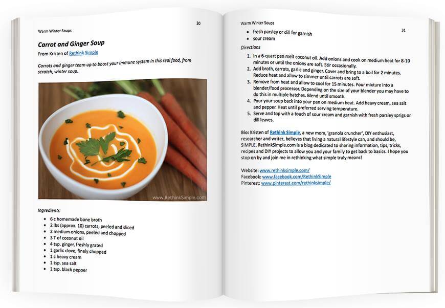 real foods winter soups ebook