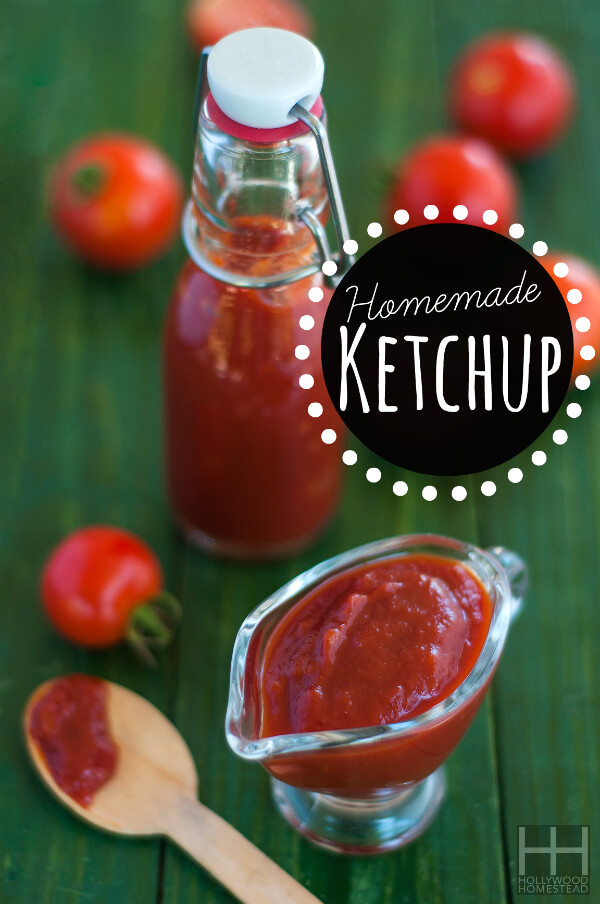 Homemade Ketchup - Hollywood Homestead