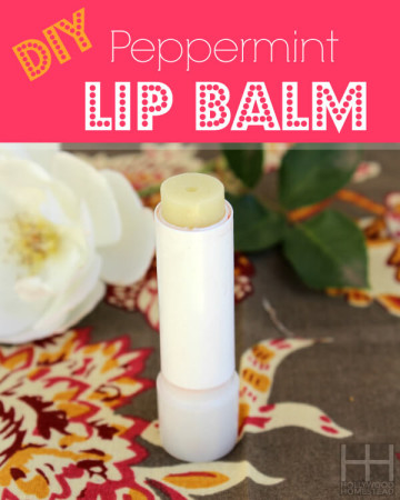 Peppermint Lip Balm - Hollywood Homestead