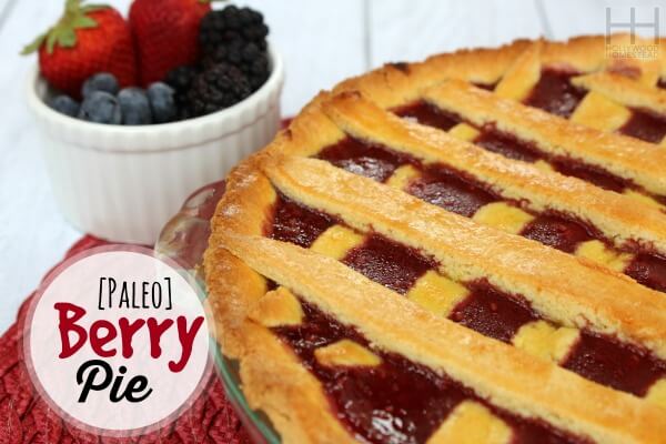 Paleo Berry Pie