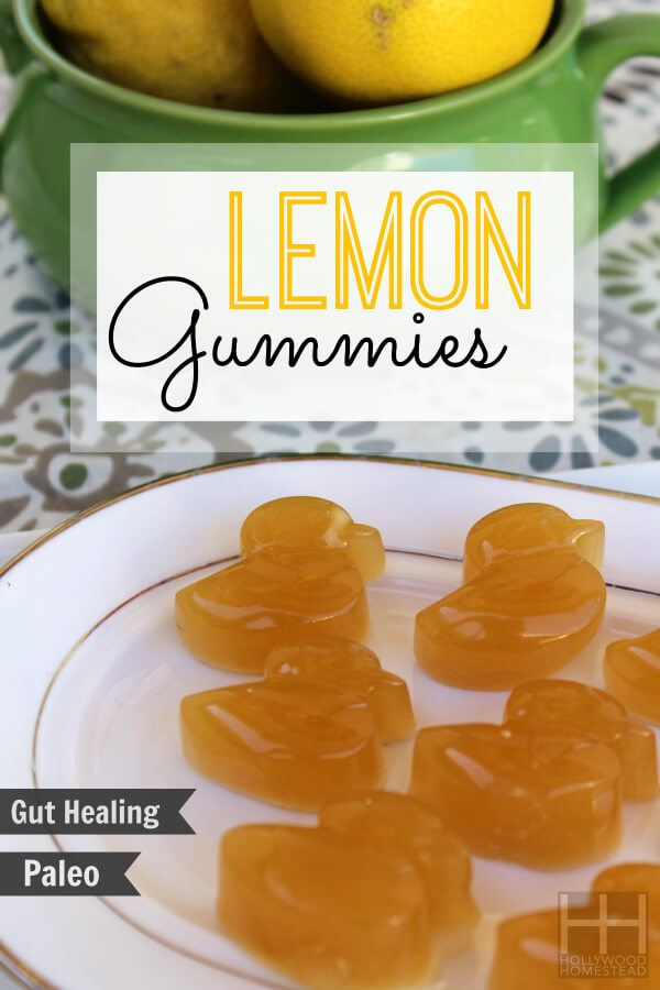 Homemade Lemon Gummy Bears Recipe