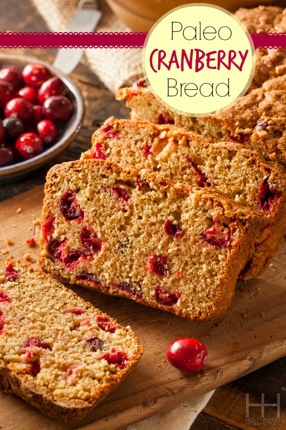 Paleo Cranberry Bread