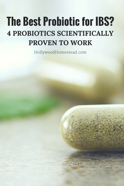 The Best Probiotic for IBS? 4 Probiotics Scientifically Proven to Work - Hollywood Homestead